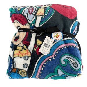 Vera Bradley Disney Toy Story Andy’s Room Jessie Bo Peep Plush Throw Blanket